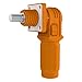 XKHLQLPEF 8mm 200A high Conductive Energy Storage Quick Plug Connector Screw Type M8 Anti-Oxidation Industrial Connector(200A Orange Screw Socket)