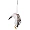Angoily Lifelike Simulated Dead Seagull Decoy 46x14cm (50cm Wingspan) Practical Bird Decor for Garden and