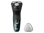 Philips Wet & Dry Electric Shaver Series 3000X with 27 PowerCut Blades X3002/00