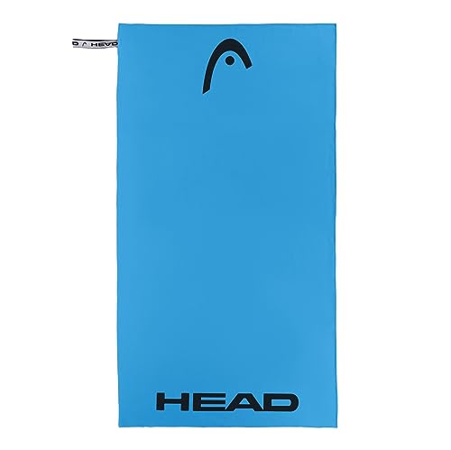 Head Active - Strandtuch Mikrofaser 180x90 Handtuch Set mit Gummizug, Duschtuch Flauschiges Leichtes, Schnell Trocknendes Fitness Handtuch Saunatuch Saugfähiges Badetuch Platzsparende Reisehandtücher