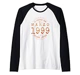 24 anni compleanno le leggende sono nate nel marzo 1999 maglia con maniche raglan