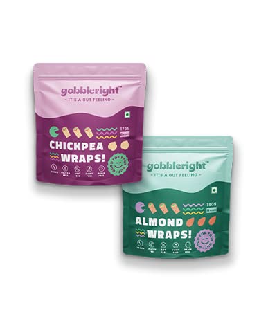 See full amazon price history chart for gobbleright Wraps Combo Pack, Almond Wraps (175gm) & Chickpea Wraps (175gm)/ Gluten Free, Vegan, Soya Free, Grain Free, Dairy Free - Pack of 2 gobbleright Wraps Combo Pack, Almond Wraps (175gm) & Chickpea Wraps (175gm)/ Gluten Free, Vegan, Soya Free, Grain Free, Dairy Free - Pack of 2 (B0C693Y7Q5) Amazon Price History, Amazon Price Tracker