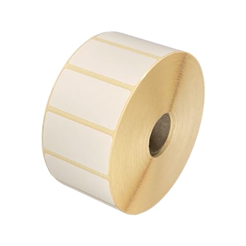 51mm x 25mm Direct Thermal Labels, 6 Rolls / 2,580 per Roll, Zebra 880199-025D Equivalent, Compatible with Munbyn, Zebra, Toshiba, Citizen etc Label Printers (51mm x 25mm, 6, Count)
