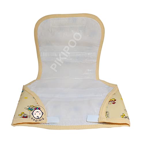 Image of Presents Baby Kids Soft PVC (Plastic) Diaper Joker Padded Baby Nappy Panty Training Pants with Inner & Outer Soft Plastic Reusable & Waterproof Multi (3-6 Months, Multi)
