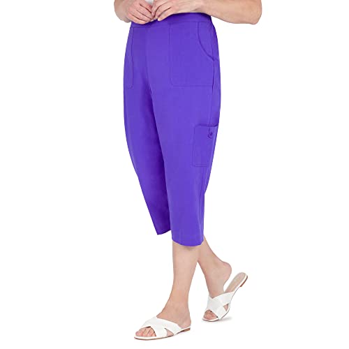 Alfred Dunner Women's Cargo Pocket Capri3