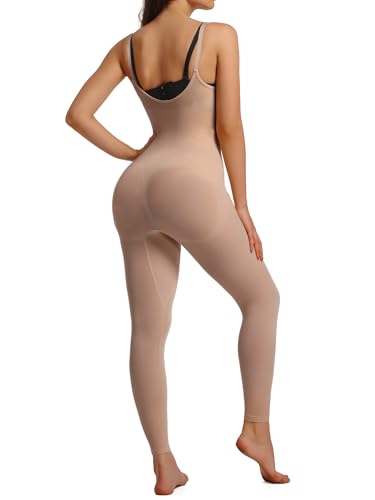 Image of SHAPERX Hourglass Leggings Anti Cellulite Compression Full Body Shapewear Breathable No Roll Down