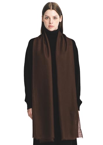 100% Cashmere from Himalaya – Prestige Woven Wrap Shawl Extra Large Scarf Stole for women