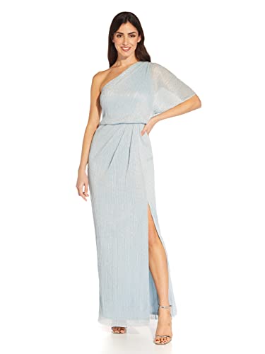 Image of Adrianna Papell Women's Metallic Mesh Gown