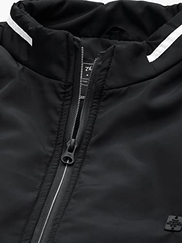 Image of The Indian Garage Co Men Slim Fit Solid Bomber Jackets