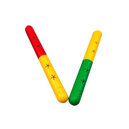 HONMEET 2pezzi da Relè per Danza con Suono da Ginnastica Portatile per Gare di Corsa Colori Misti Attrezzatura per Competizioni Sportive