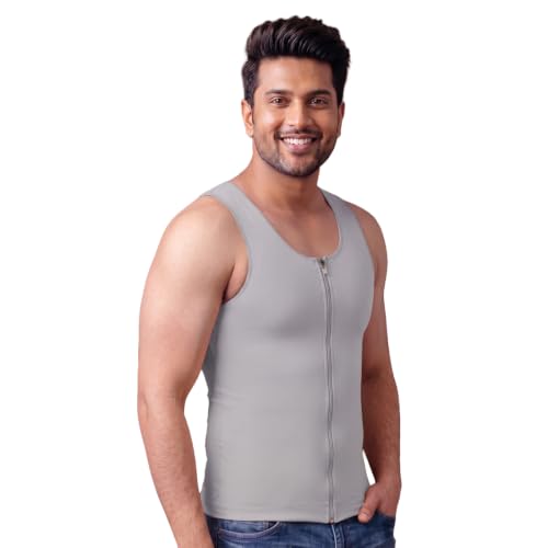 Image of dermawear Men Zenrik-G Gynaecomastia Shapewear Vest for Chest and Abdomen