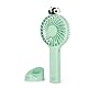 Legami - Tragbarer wiederaufladbarer Mini-Ventilator, Mini Fan, kleiner tragbarer Panda-Ventilator mit 3 Geschwindigkeiten, USB wiederaufladbar, 6 x 21,5 x 6,6 cm, Panda