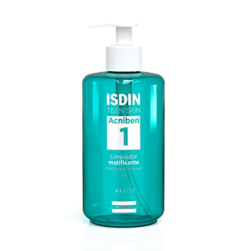 ISDIN Acniben Limpiador Matificante. Gel que Limpia la Piel Grasa en Profundidad. 400ml