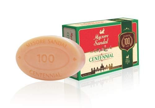 Image of Mysore Sandal Centennial Soap Pack of 2 (200 Grams)