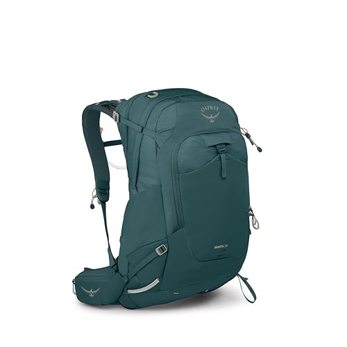 Image of Osprey Manta Men's Hiking Backpack with Hydraulics Reservoir - Hydration Pack with Water Bladder
