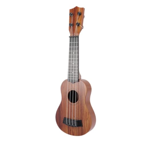 DRESSOOS Ukelele brinquedo infantil design realista instrumento musical para crianças para mini para crianças e