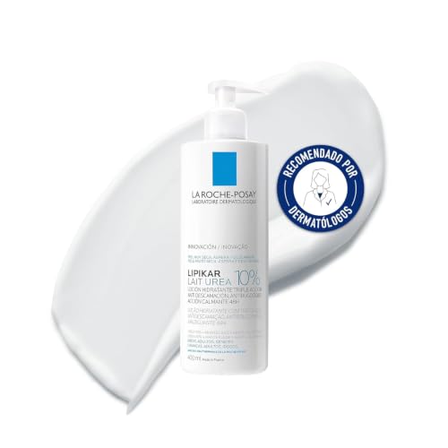 La Roche-Posay, Lipikar Lait Urea 10%, Loción anti-sequedad, 400 ml