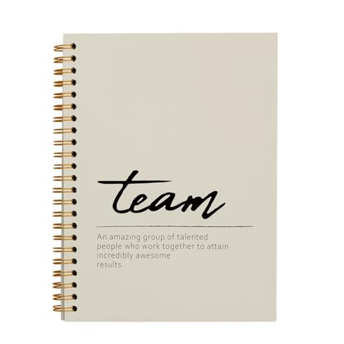 Journal d'écriture haut de gamme hold fizz beige pour notes professionnelles