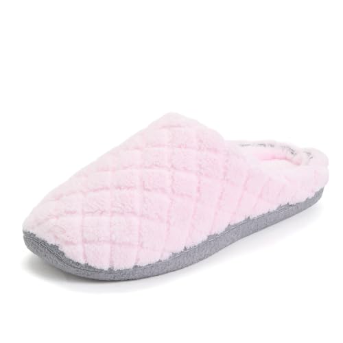 Image of Leslie Terry Clog House Shoes with Memory Foam, Indoor Slippers with Wide Widths