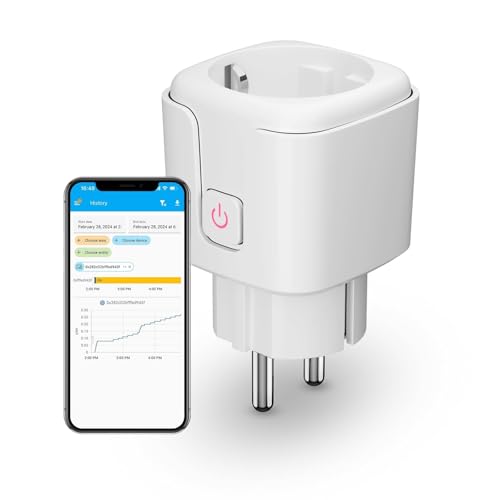THIRDREALITY Prise Intelligente Zigbee avec Consommation Énergétique(Type F), 16A, Répéteur Zigbee, Hub ZigBee Requis, Fonctionne avec Home Assistant, Homey, Compatible avec SmartThings, Alexa,Hubitat THIRDREALITY Prise Intelligente Zigbee avec Consommation Énergétique(Type F), 16A, Répéteur Zigbee, Hub ZigBee Requis, Fonctionne avec Home Assistant, Homey, Compatible avec SmartThings, Alexa,Hubitat