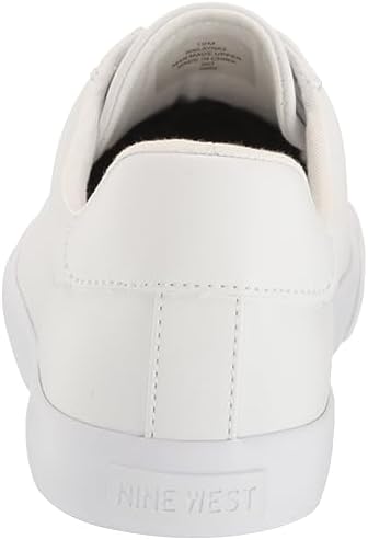 Nine West Women's Layna Sneaker, White 120, 10 | Image 2