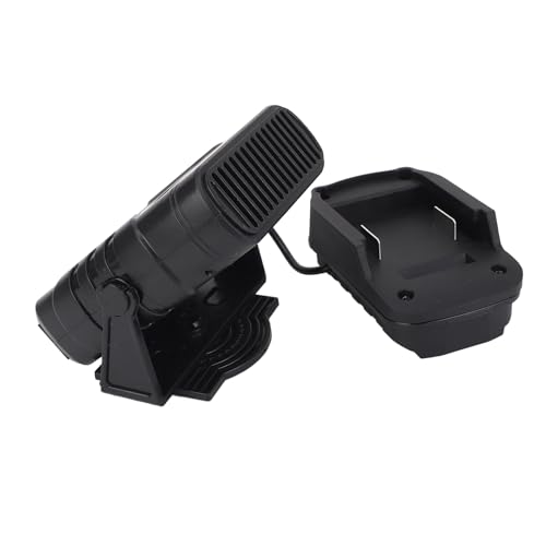 SEAFRONT Calentador de Batería Calentador de Espacio Portátil con Doble USB, Configuración de 2 Temperaturas Calefacción Inalámbrica para BL1830 BL1850 BL1840 BL1845 BL1815 BATERÍA