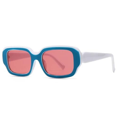 Lunettes de soleil vertes vintage punk unisexes verres tendance