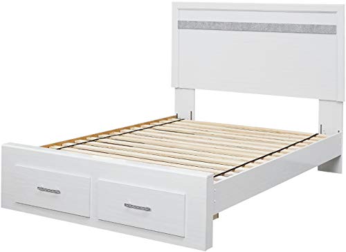 Signature Design By Ashley Wooden Mattress Support Bunkie Board Roll Slat With Nylon Cord, Queen, Beige #TOP3
