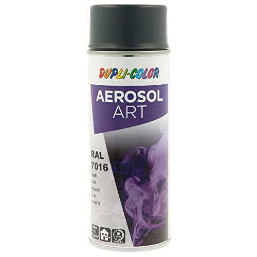 DUPLI-COLOR AEROSOL ART RAL 7016 anthrazitgrau matt 400 ml, Spraylack für...