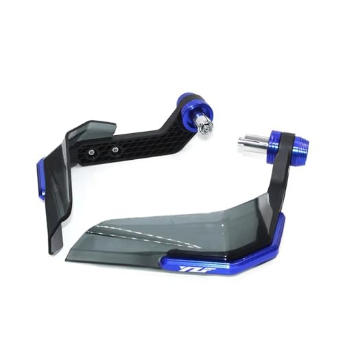 �o�C�N�n���h���o�[�n���h�K�[�h �ɓK�p���郄�}�n YZF R1 YZF R6 YZFR6 YZF R125 YZFR15 R25 YZF R3 YZF R25 �I�[�g�o�C�n���h�K�[�h�V�[���h�n���h�K�[�h�v���e�N�^�[�t�����g�K���X(Blue)