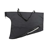 BinZyronic リーフバキューム用収納バッグ 60cmx45cm – ジッパー付き底部ダンプ設計 防水オックスフォード素材 庭掃除 芝生 プール周辺対応