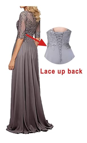 Vestido-con-Apliques-de-Encaje-para-Mujer-Vestido-Largo-de-Gasa-Vestido-de-Noche-Elegante-de-Encaje-de-Una-Linea Vestido-con-Apliques-de-Encaje-para-Mujer-Vestido-Largo-de-Gasa-Vestido-de-Noche-Elegante-de-Encaje-de-Una-Linea