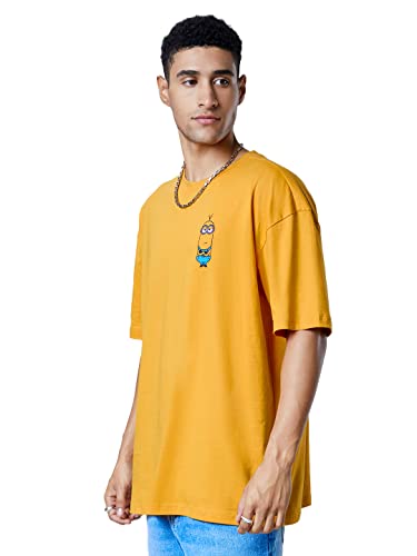 Image of The Souled Store Men's Cotton Loose T-Shirt