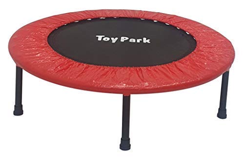 Toy Park Compact Mini Indoor/Outdoor Trampoline for Kids | Quiet and Safe Bounce (60 Inch) (B08NW3S5QS) Amazon Price History, Amazon Price Tracker