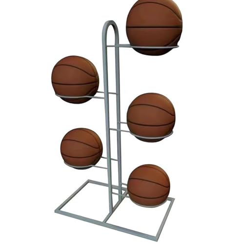 Support à balles vertical à 5 niveaux pour garage