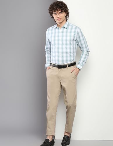 Image of Calvin Klein Department3251 Checked Slim Fit Shirt