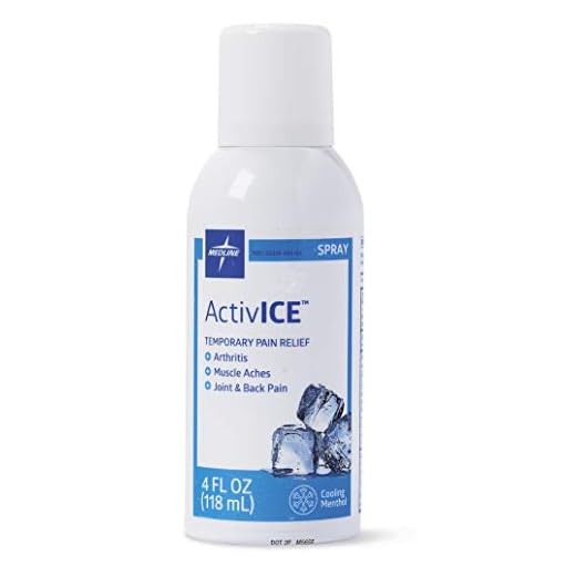Medline ActivICE Topical Pain Reliever 4 oz Spray