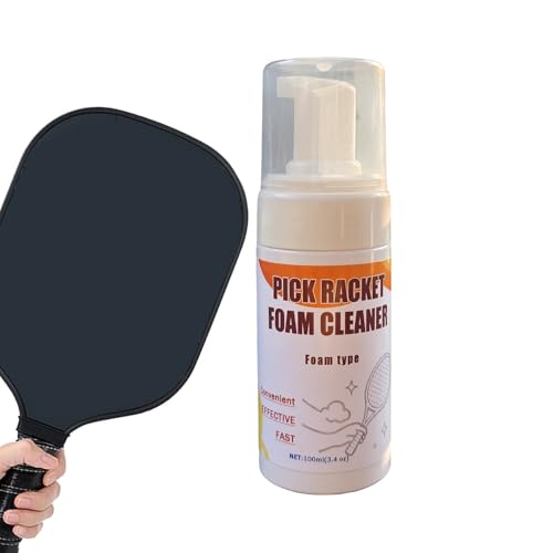 Limpiador De Raquetas | Spray De Lavado con Espuma De 100ml - Limpiador De Suciedad | para Suciedad Polvo Mugre Tenis Bádminton Raquetas Cuidado Reparación