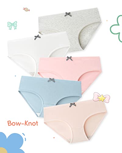Domee Teen Girls Cotton Panties Underwear Briefs Pack of 103
