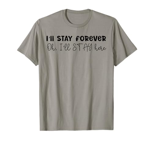SKZ Design I'll Stay Forever Here Strays Everywhere T-Shirt