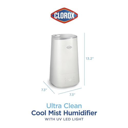 Clorox Air Humidifier for Bedroom With Germ and Bacteria Reducing UV LED - image 8