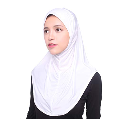 Headscarf Inner Cap Cover Muslim Islamic Hijab Women Full Islamic Hat Scarf Skinny Scarf