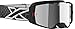 EKS Lucid Adult Off-Road Motorcycle Goggles - Black/White/Silver Mirror/One Size