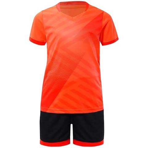 CHICTRY Boys Soccer Training Uniform Set Cover