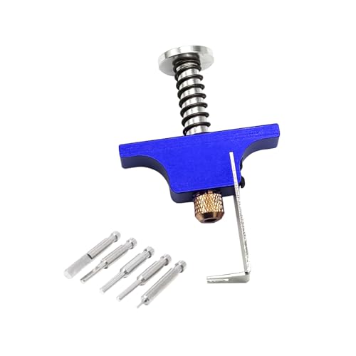 Propeller Puller Aluminum Alloy Removal Tool Props Remover with Replacement Ejector Pins for RC FPV Drone BetaFPV Air65 75 (Blue)
