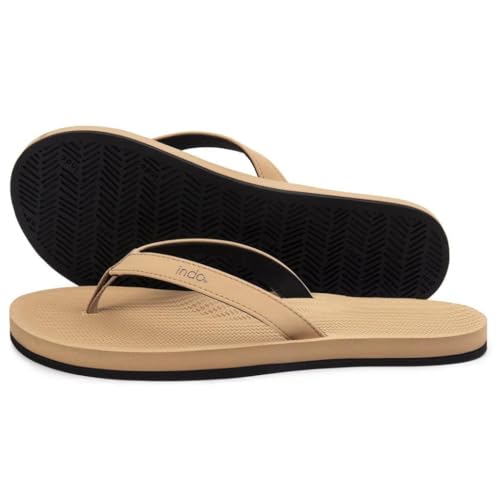 Women's Flip Flops - Color Block Black/Granite2