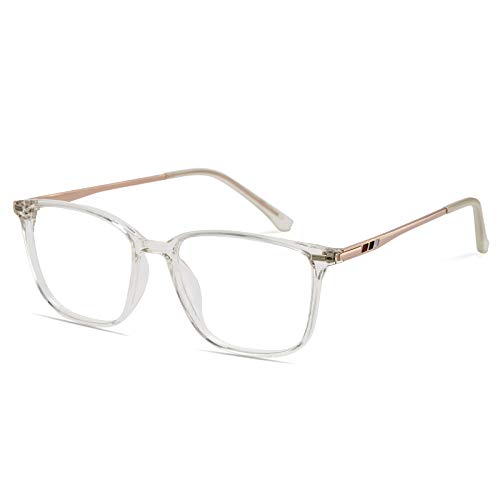 Cyxus Blue Light Glasses (Clear Lens, Square Frame)