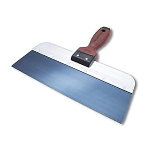 Marshalltown oppervlakte spatel met Durasoft handvat van blauw staal, afmeting: 305×76 mm, gereedschap voor gipsplaten en schilders