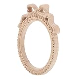 Detalles escultóricos intrincados: el marco de fotos escultórico presenta tallas ornamentales que realzan la presentación de tus fotos, haciéndolas destacar con belleza. marco de fotos retro, marco de fotos escultórico