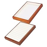 Photo Gallery laladefiee 2pezzi vassoi espositori per anelli piatto di visualizzazione gioielli organizzatore elegante per anelli bracciali ed orecchini per casa e negozio Photo Gallery laladefiee 2pezzi vassoi espositori per anelli piatto di visualizzazione gioielli organizzatore elegante per anelli bracciali ed orecchini per casa e negozio